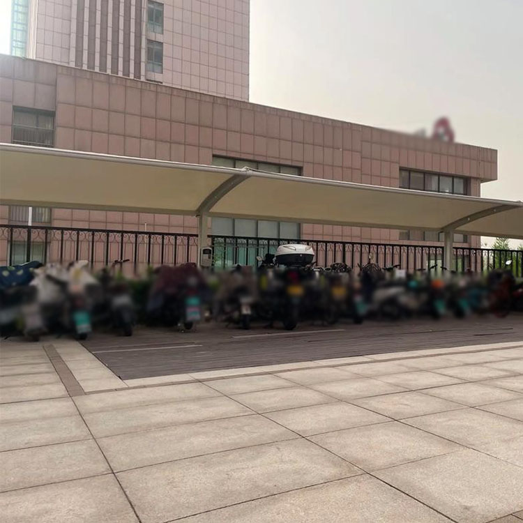 若羌县膜结构电动车棚